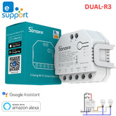 SONOFF DUALR3 2 Gang Dual Relay Module DIY MINI Smart Switch, Mini Switch, Sonoff Device